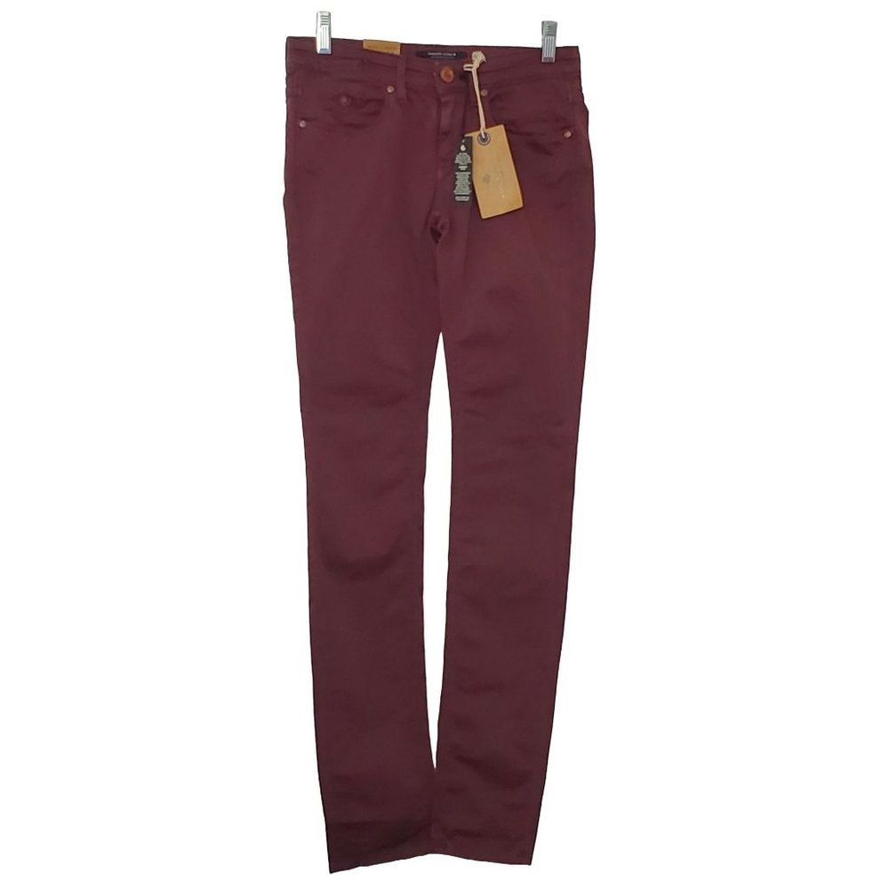 SALE Scotch & Soda NWT La Parisienne Skinny Jeans Stretch Rust Sz 25/32
